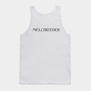 Meshuggah Parody Melchizedek Metal Logo Tank Top